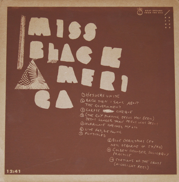 Miss Black America - S/T 12" (2011)